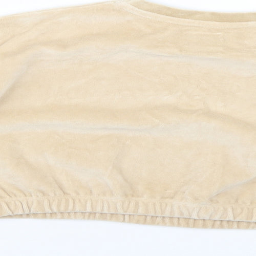 George Girls Beige   Pullover Jumper Size 4-5 Years