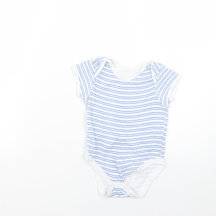Primark Baby Multicoloured Striped Babygrow One-Piece Size 12-18 Months