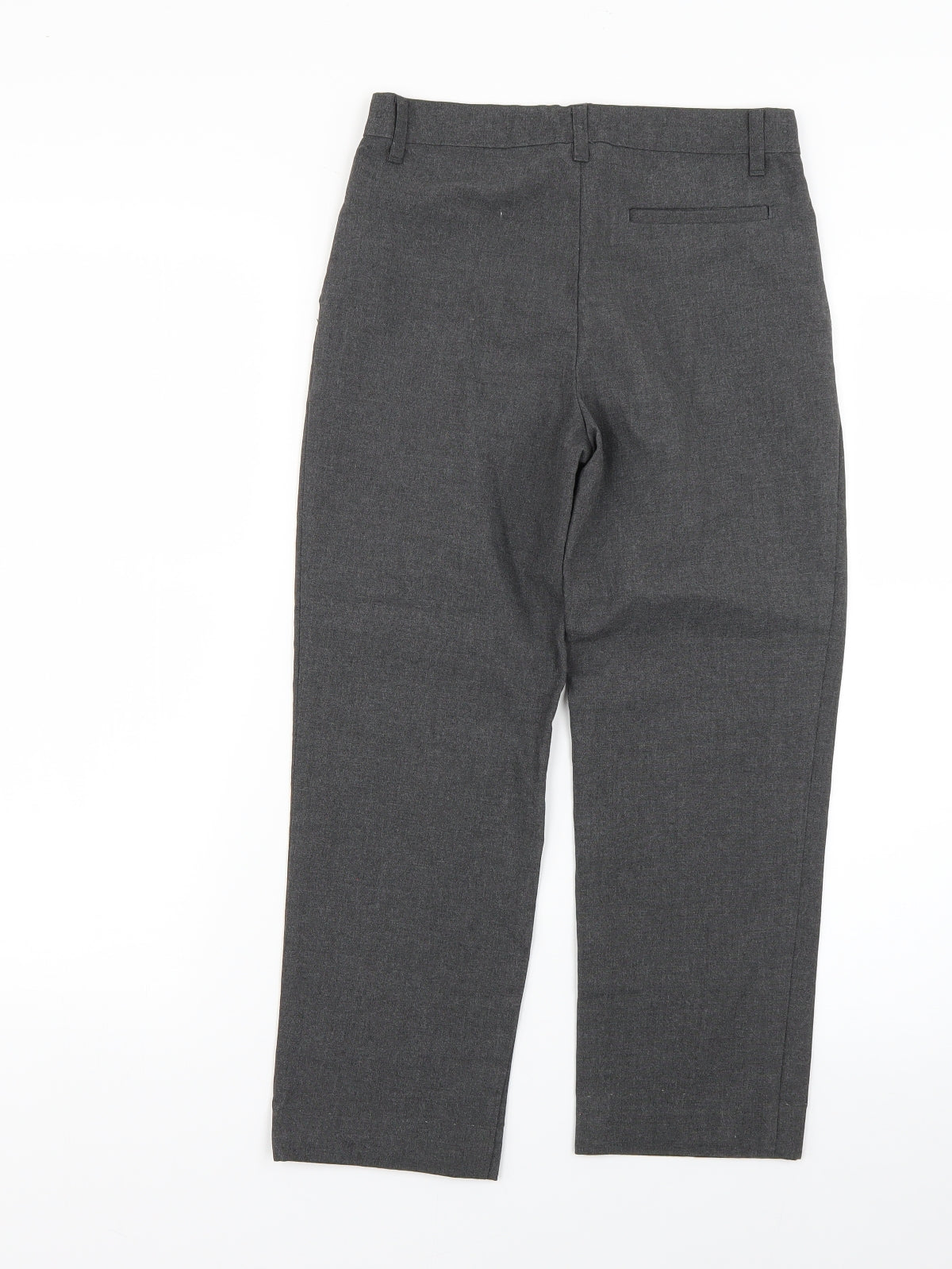 Marks and Spencer Boys Grey   Cropped Trousers Size 9-10 Years