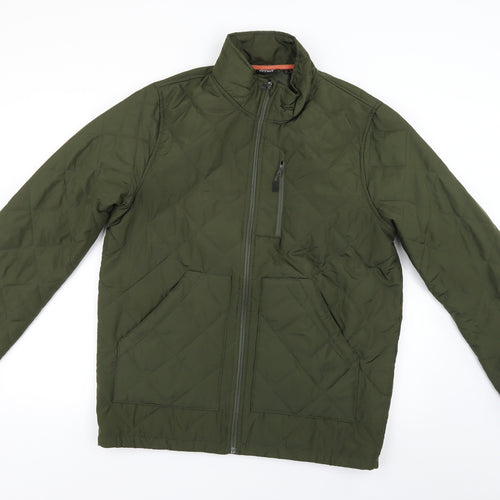 crivet Mens Green   Overcoat Coat Size 42