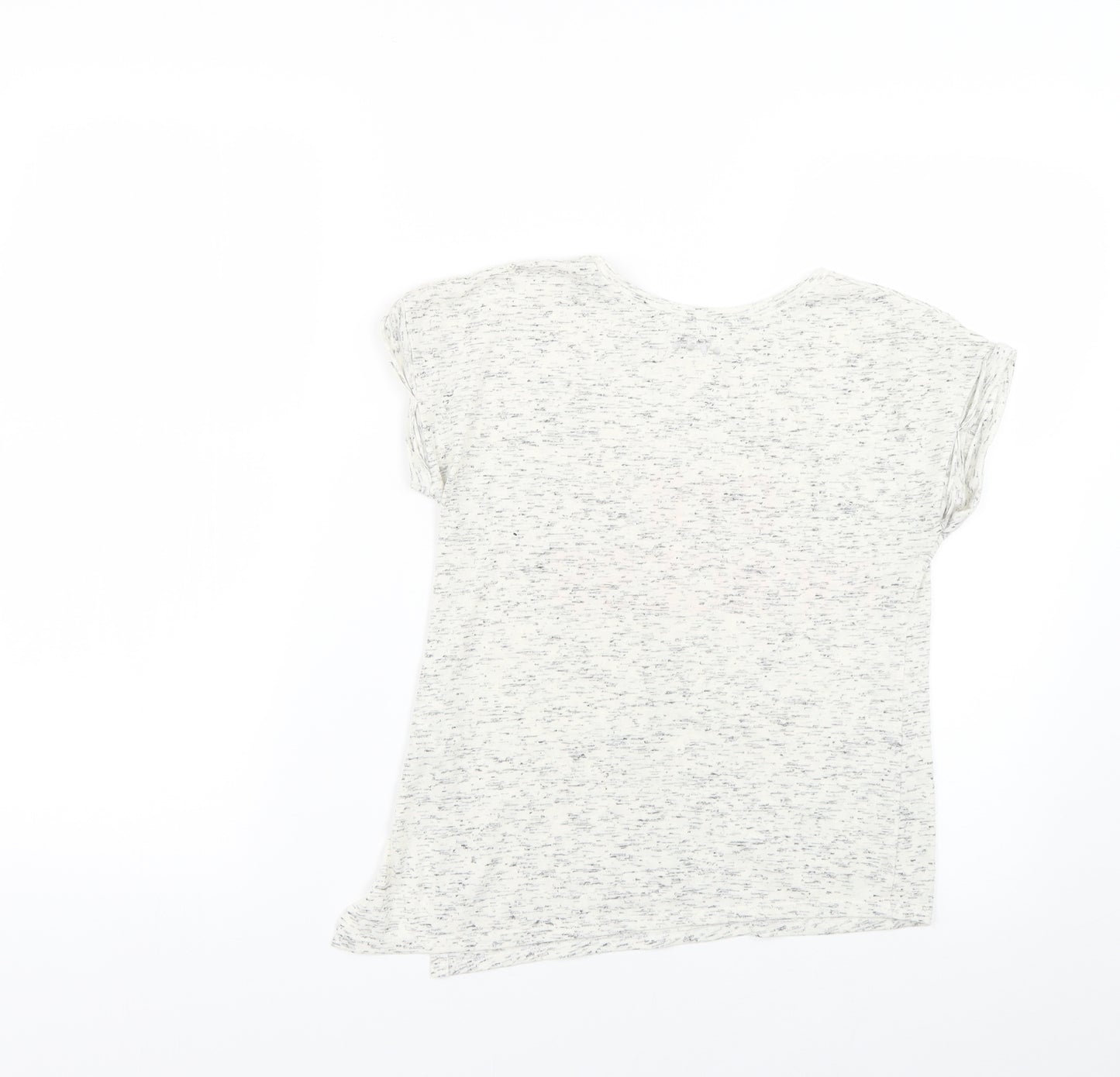 Matalan Girls Grey   Basic T-Shirt Size 10-11 Years