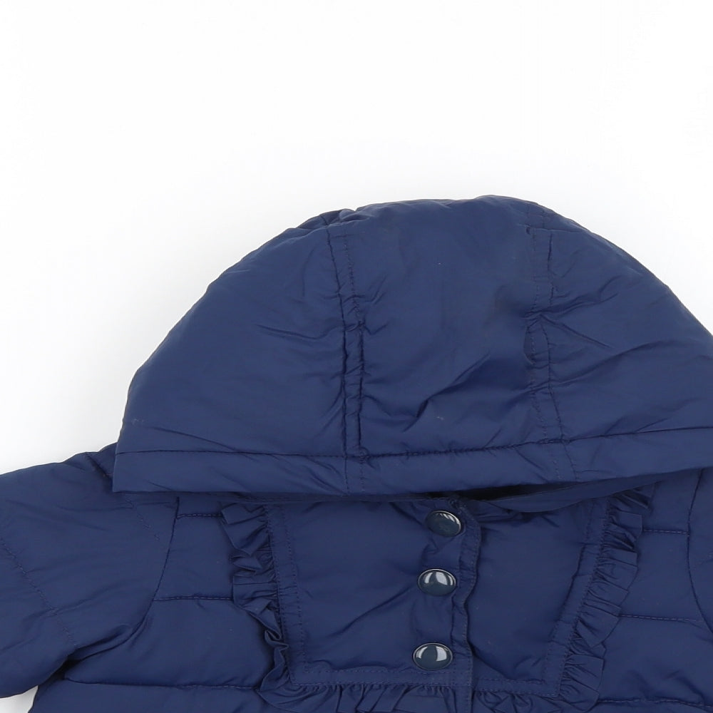 Gap Boys Blue   Basic Coat Coat Size 2 Years