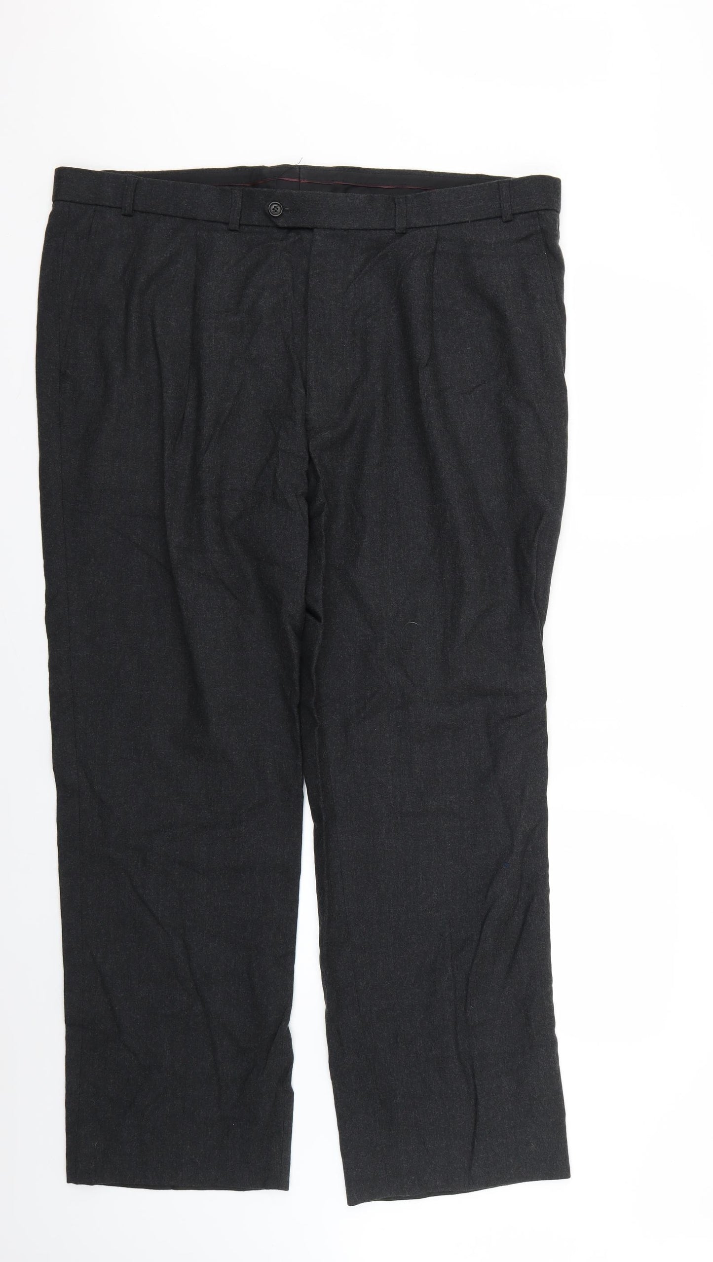 Marks and Spencer Mens Grey   Trousers  Size 42 L28 in