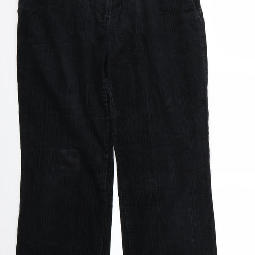 Marks and Spencer Womens Black   Straight Jeans Size 16 L30 in
