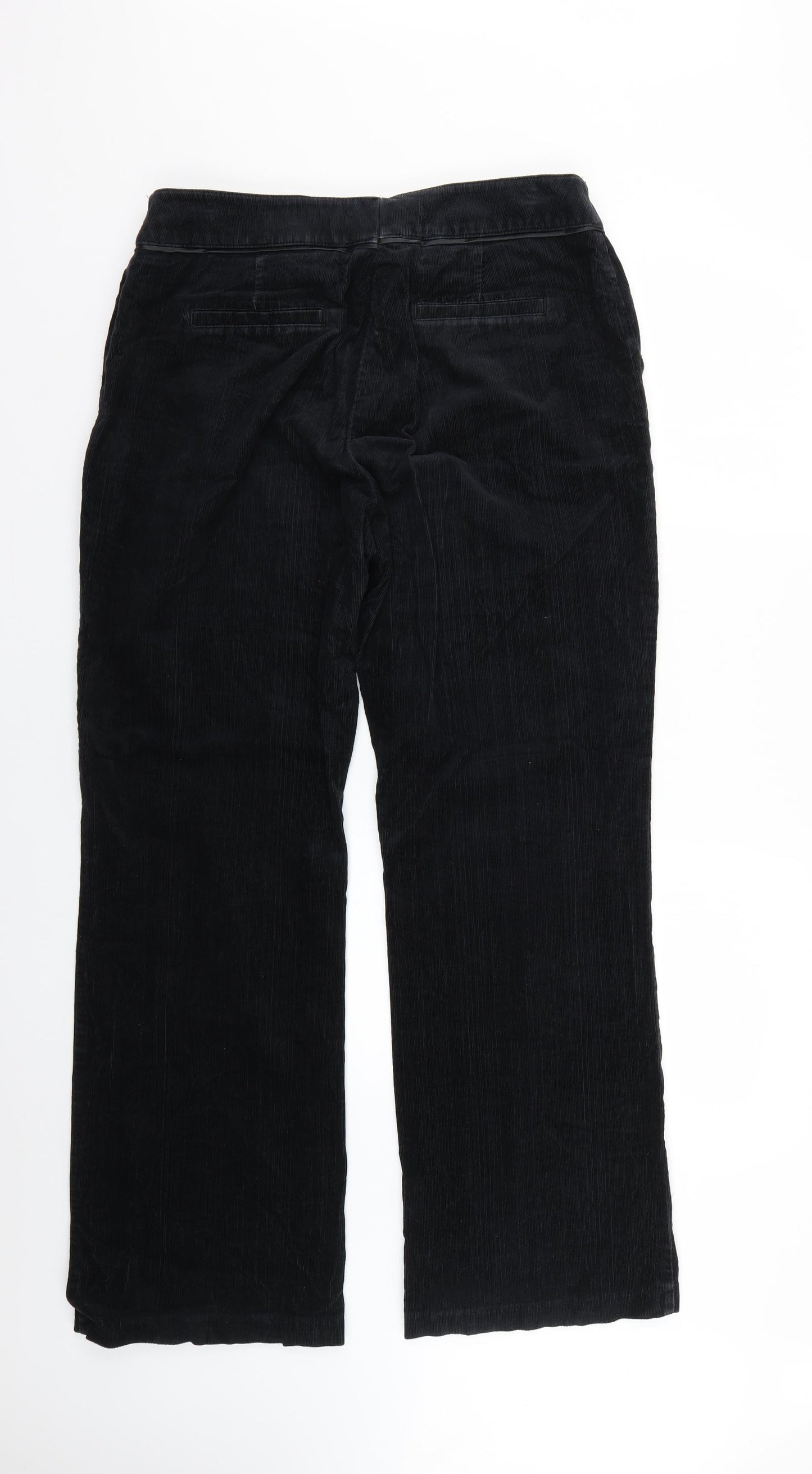 Marks and Spencer Womens Black   Straight Jeans Size 16 L30 in
