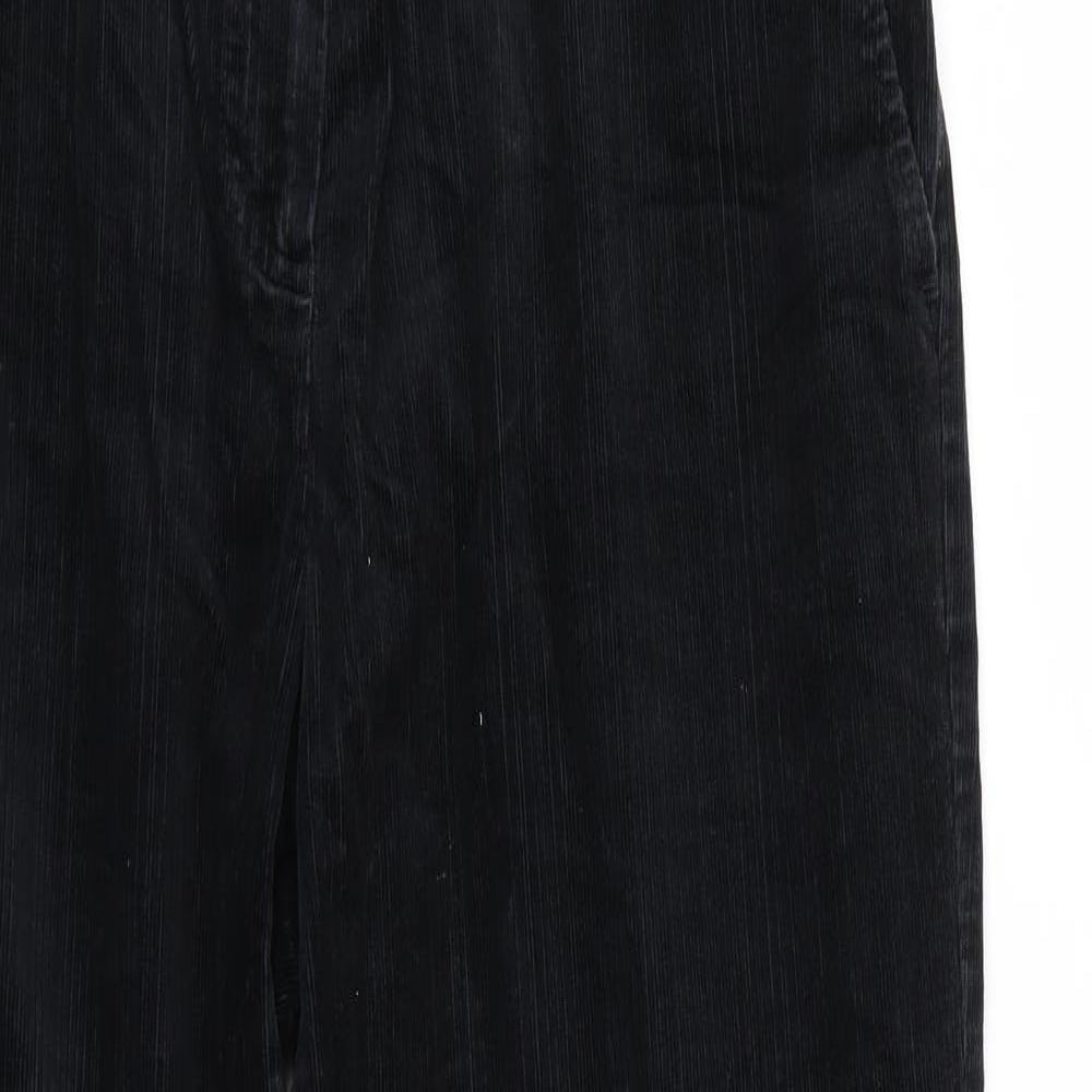 Marks and Spencer Womens Black   Straight Jeans Size 16 L30 in