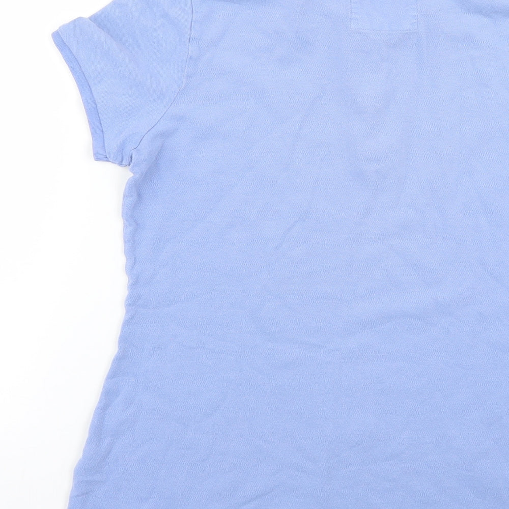 Matalan Womens Blue   Basic Polo Size 12