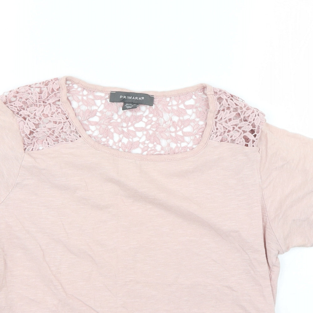 Primark Womens Pink Floral   Blouse Size 12