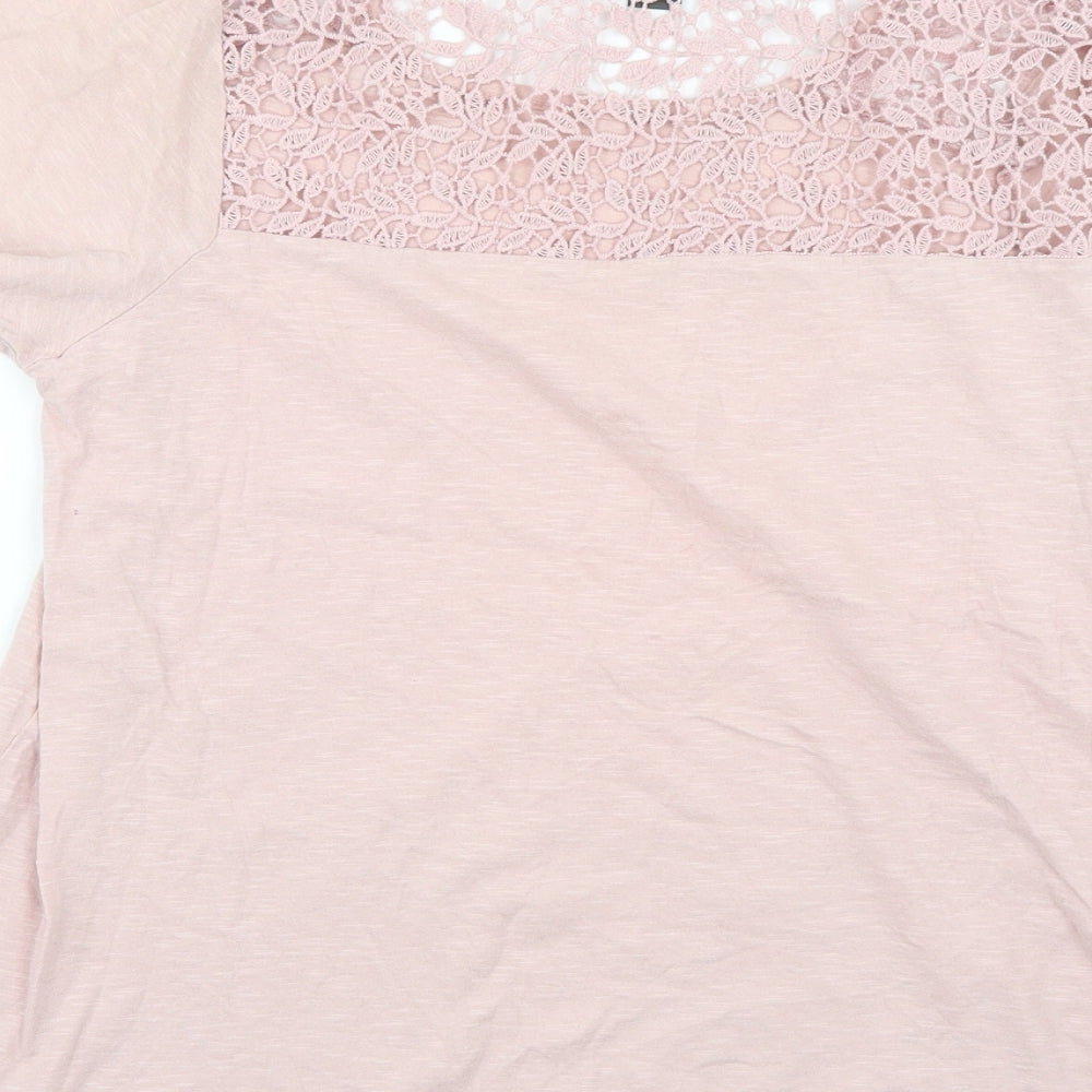 Primark Womens Pink Floral   Blouse Size 12