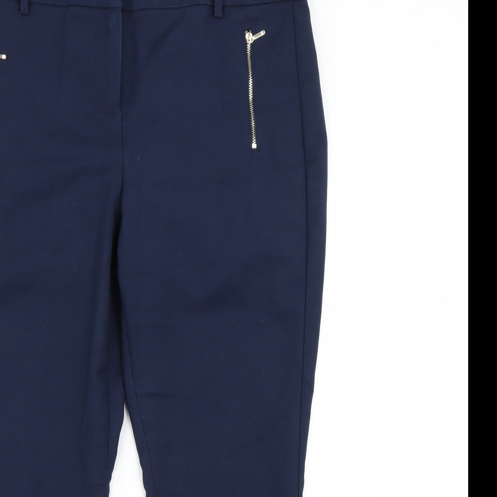 NEXT Womens Blue   Trousers  Size 14 L25 in