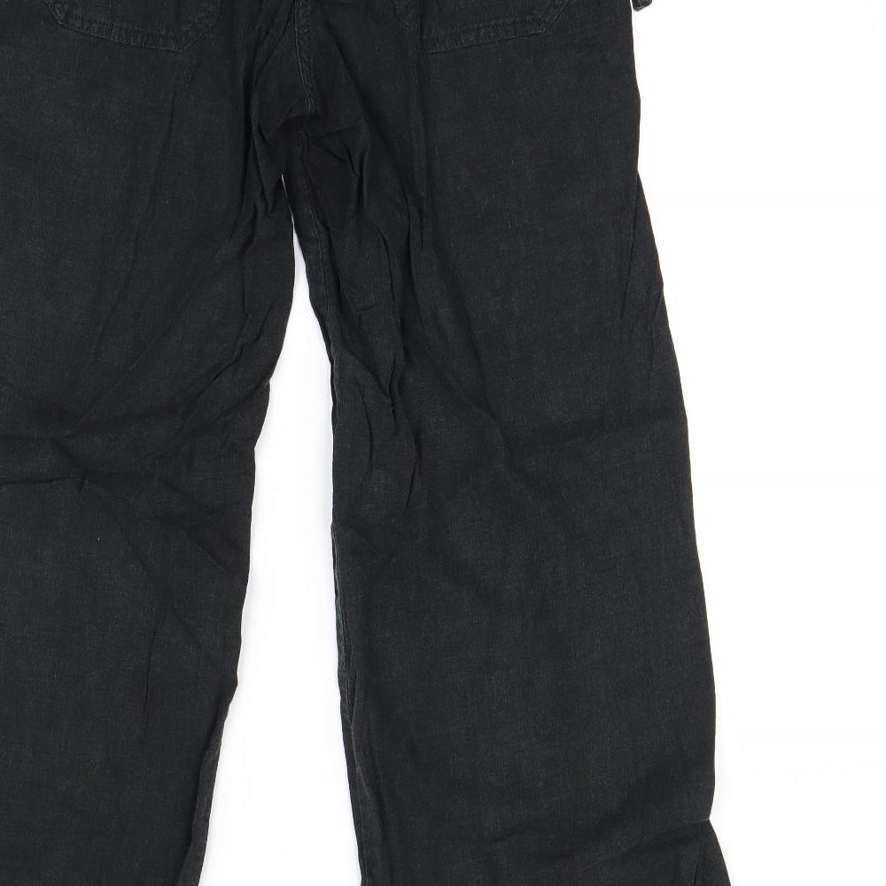 NEXT Womens Black   Trousers  Size 10 L29 in