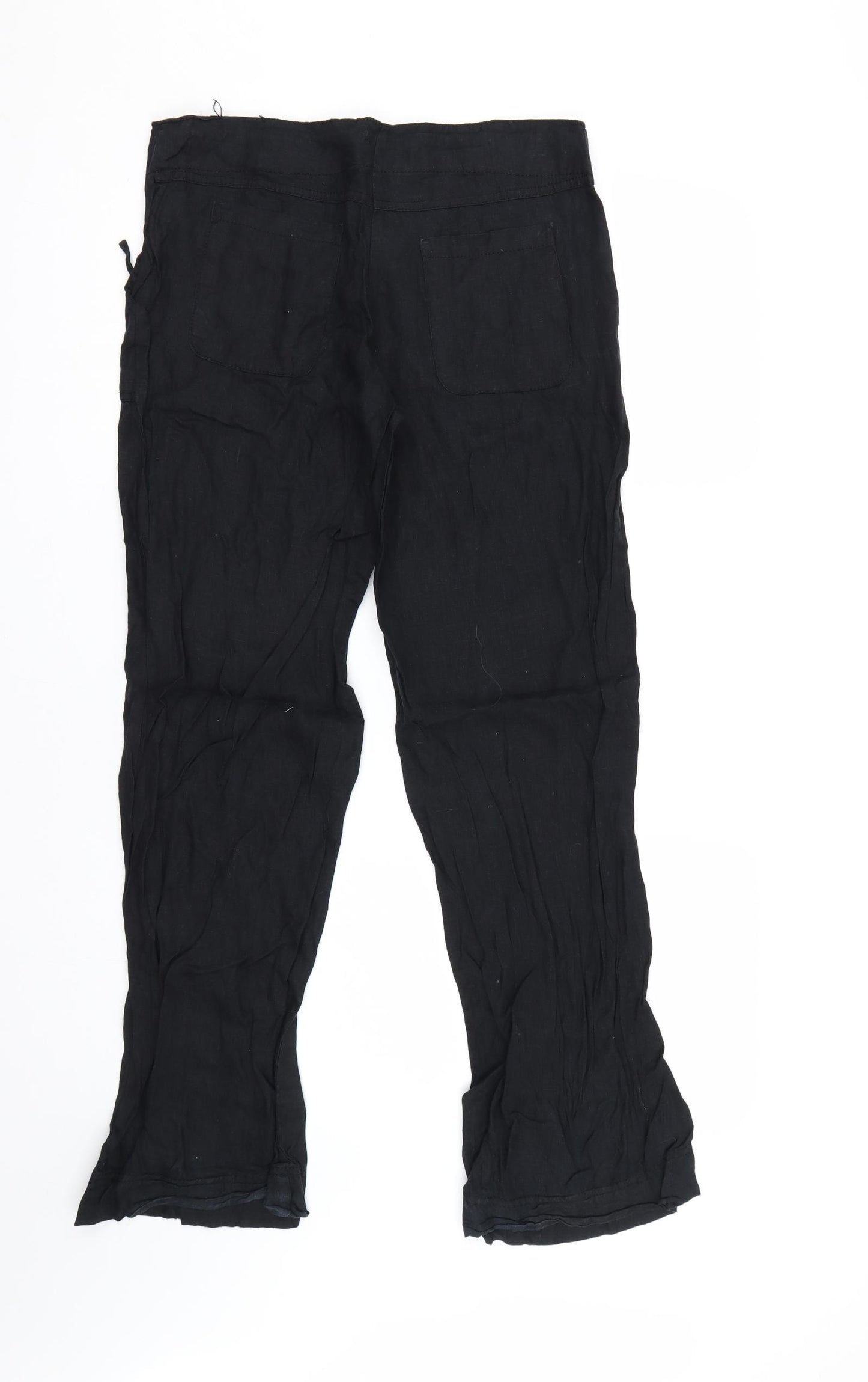 Primark Womens Black   Trousers  Size 8 L30 in
