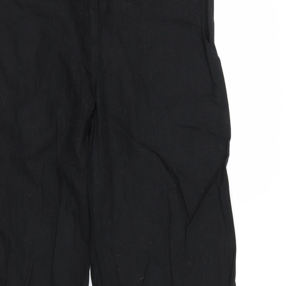 NEXT Womens Black   Trousers  Size 12 L29 in