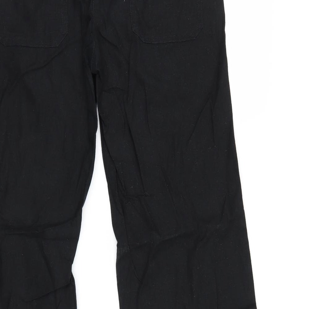 NEXT Womens Black   Trousers  Size 12 L29 in