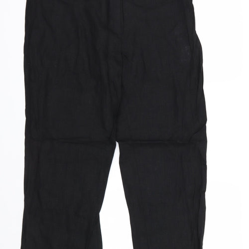 F&F Womens Black   Trousers  Size 16 L30 in