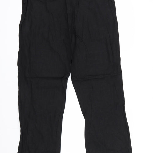 F&F Womens Black   Trousers  Size 16 L30 in