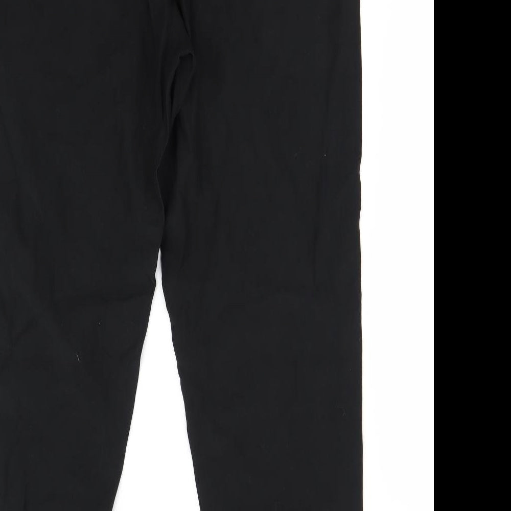 The B. C. Clothing Womens Black   Sweatpants Trousers Size 12 L27 in