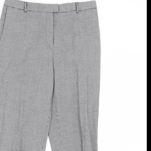 Papaya Womens Multicoloured Houndstooth  Trousers  Size 12 L25 in
