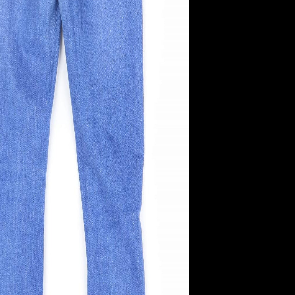 New Look Womens Blue  Denim Skinny Jeans Size 8 L27 in