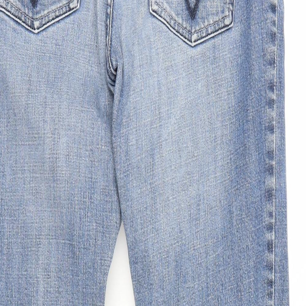 Oasis Womens Blue  Denim Bootcut Jeans Size 12 L29 in