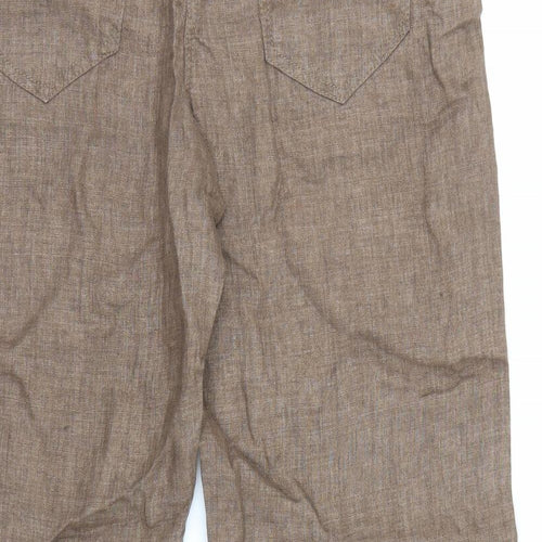 George Womens Brown   Trousers  Size 12 L28 in