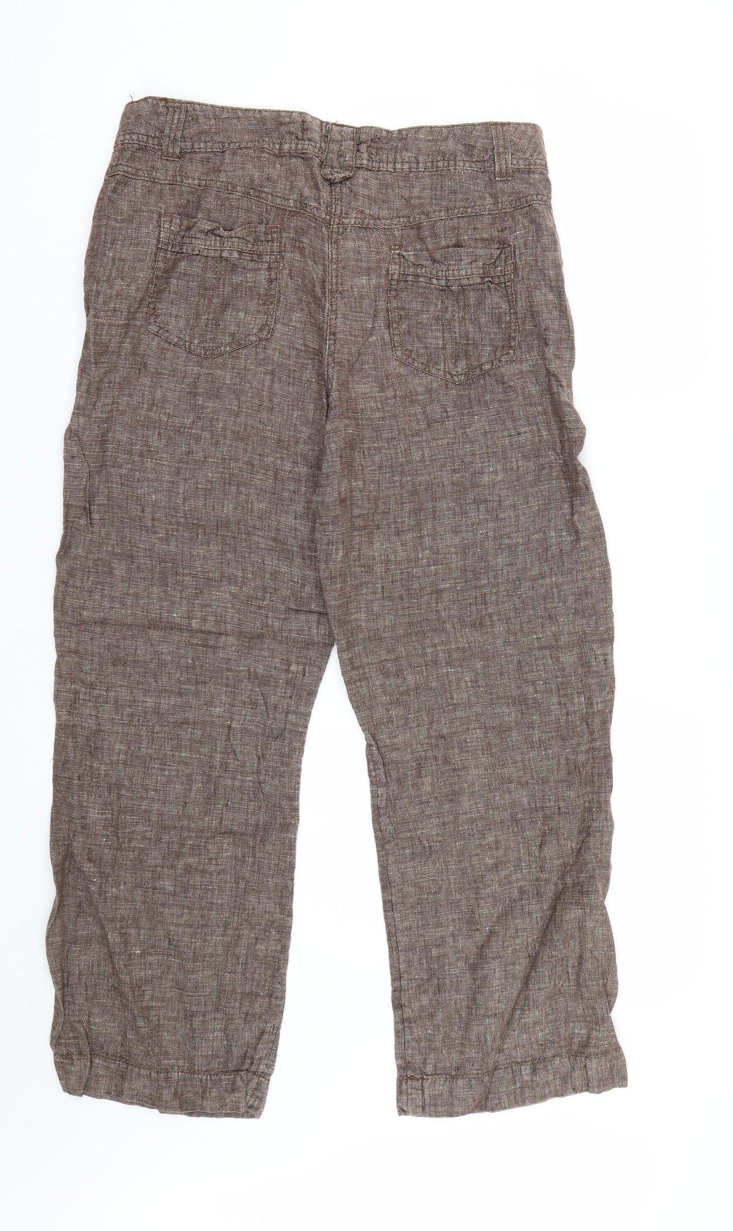 George Womens Brown   Trousers  Size 14 L28 in
