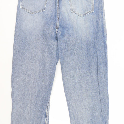 SheIn Womens Blue  Denim Mom Jeans Size L L28 in
