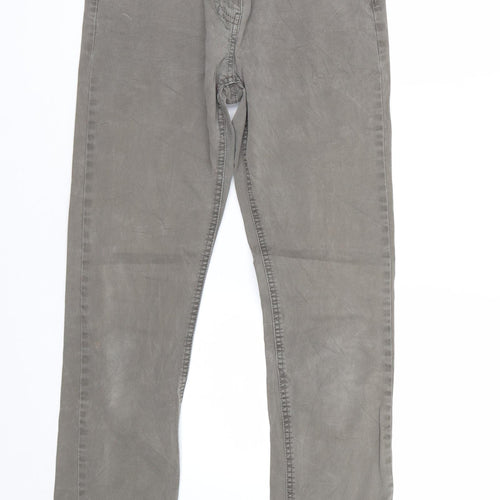 Intown Mens Green  Denim Straight Jeans Size 28 L30 in