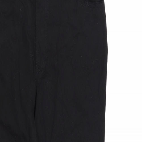 Isolde Womens Black  Denim Straight Jeans Size 12 L31 in