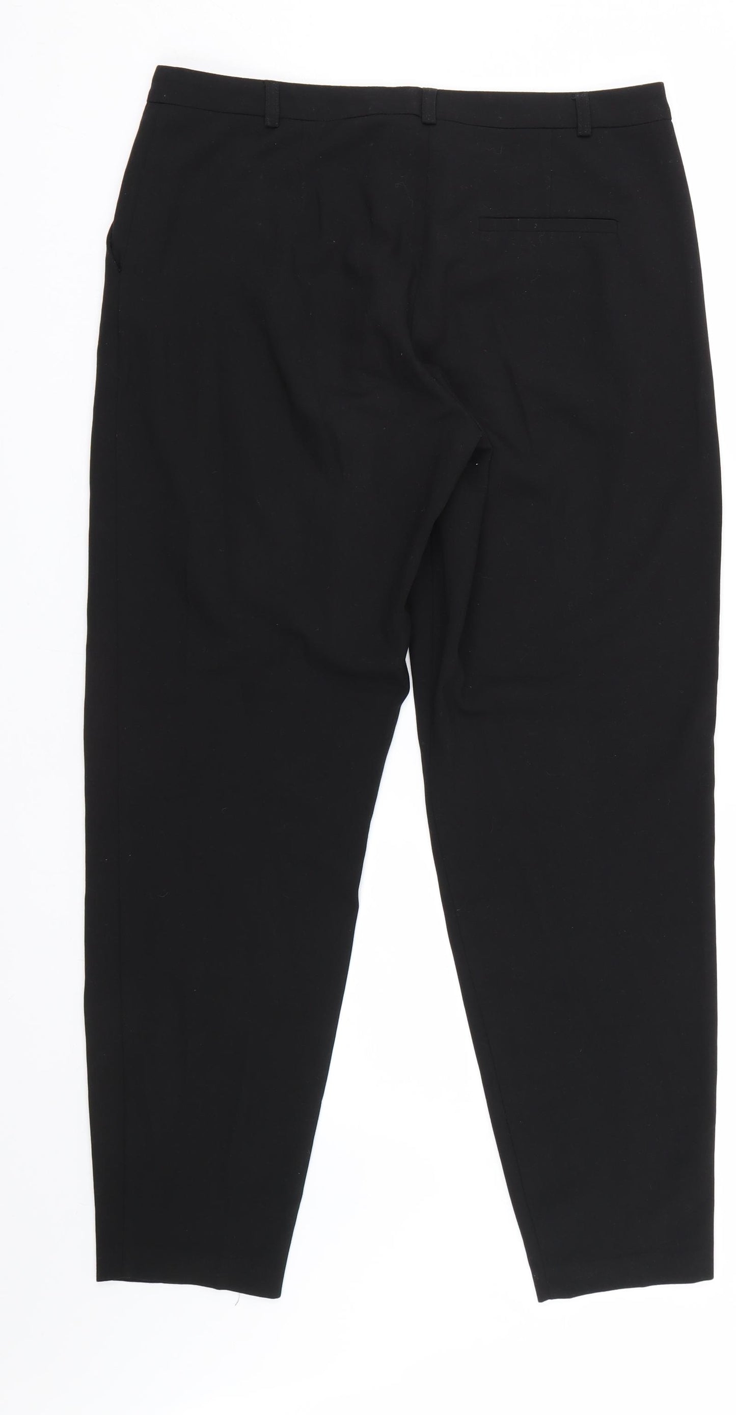 ASOS Womens Black   Trousers  Size 12 L29 in