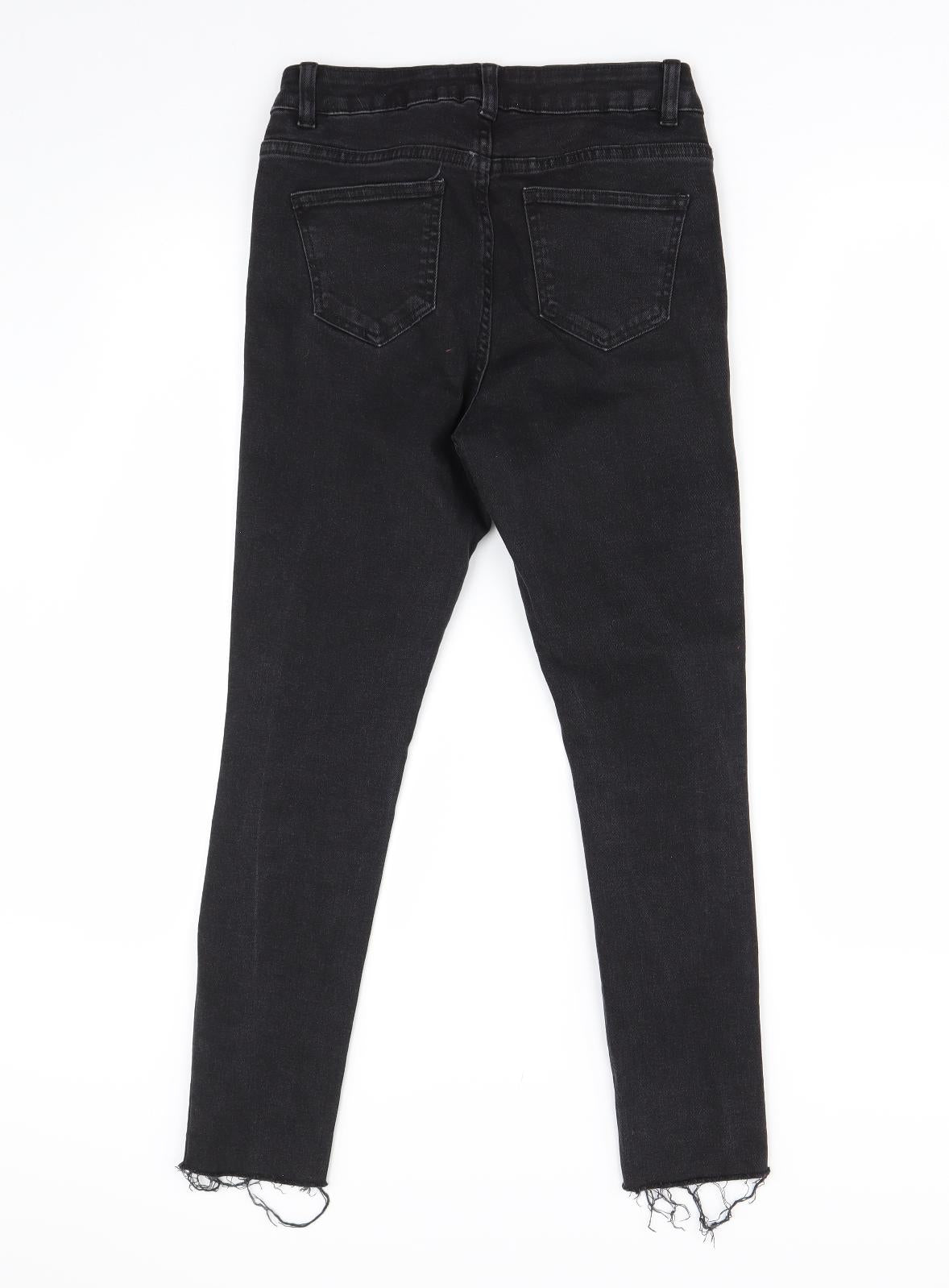 New Look Girls Black  Denim Skinny Jeans Size 12 Years