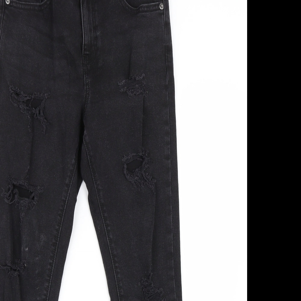 New Look Girls Black  Denim Skinny Jeans Size 12 Years