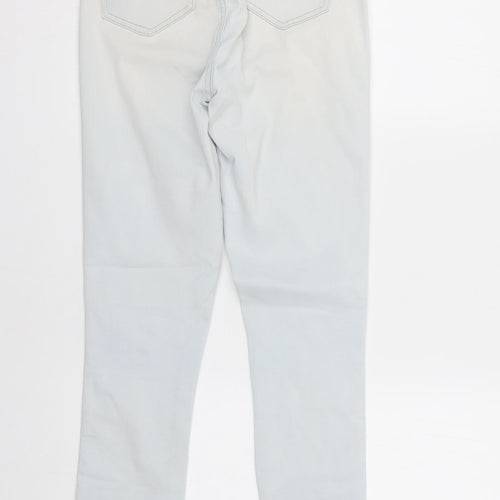 New Look Girls Blue  Damask Skinny Jeans Size 14 Years