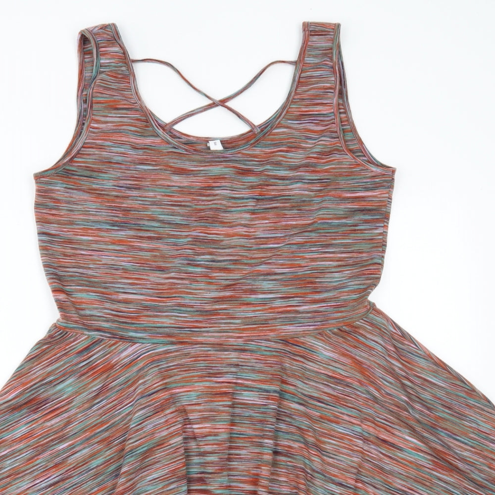 Henry Holland Womens Multicoloured   Fit & Flare  Size 12