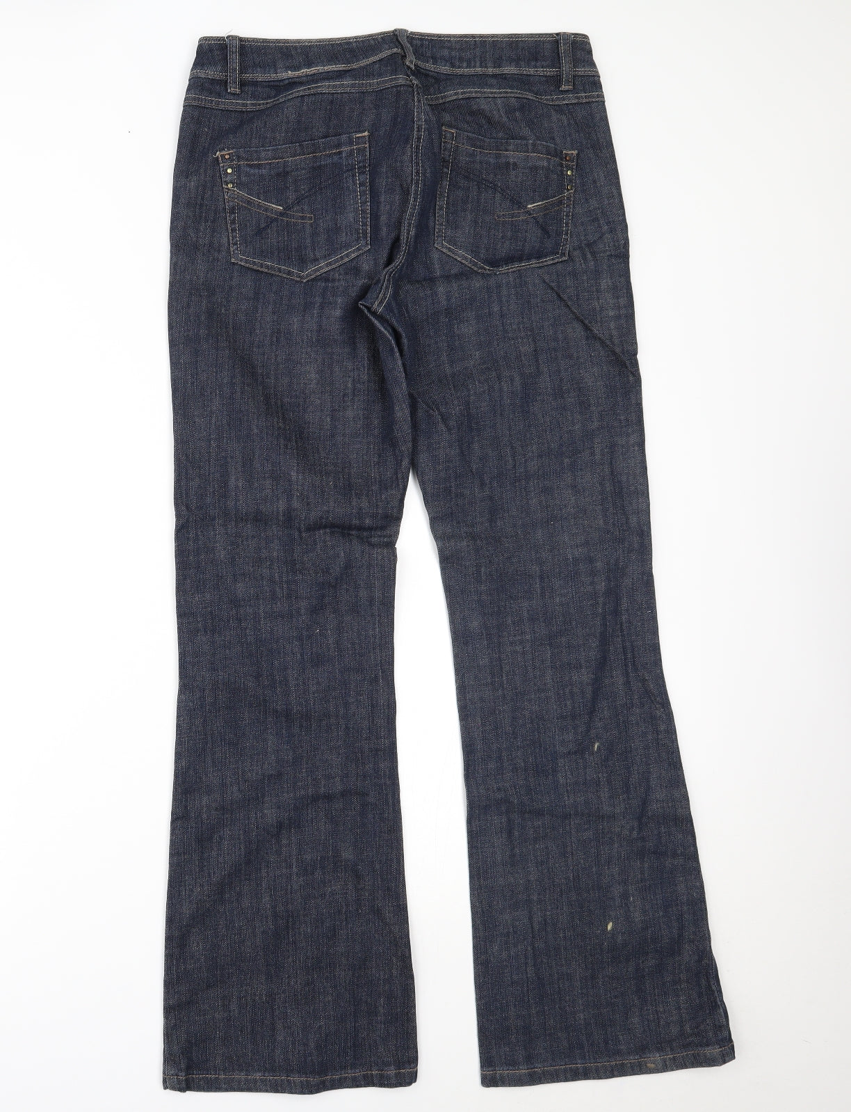 NEXT Womens Blue  Denim Bootcut Jeans Size 12 L30 in