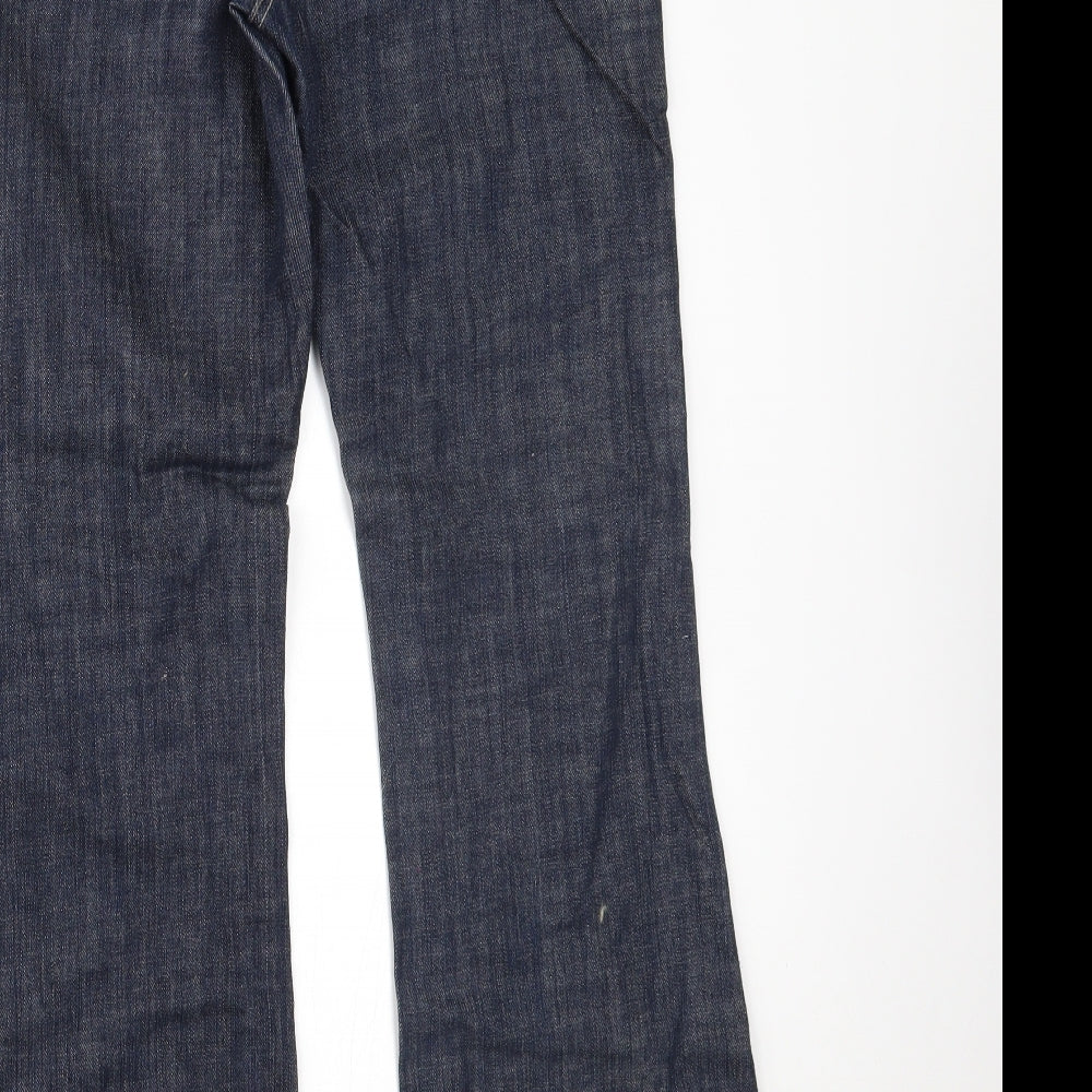NEXT Womens Blue  Denim Bootcut Jeans Size 12 L30 in