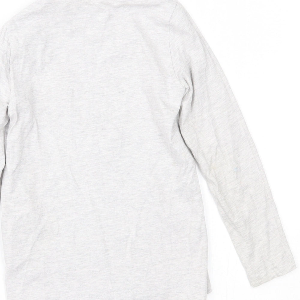 Primark Girls Grey   Basic Blouse Size 5-6 Years