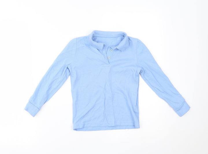 George Girls Blue   Basic Polo