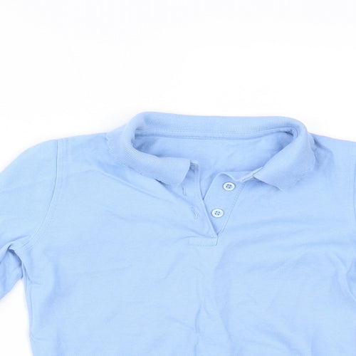 George Girls Blue   Basic Polo