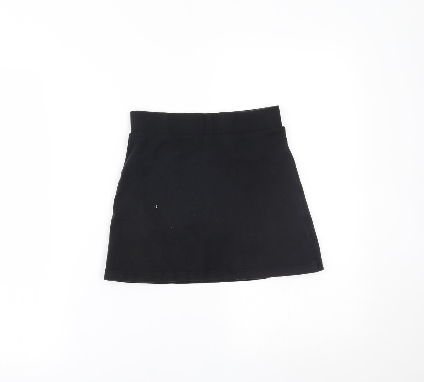 Marks and Spencer Girls Black   Mini Skort Size 9-10 Years