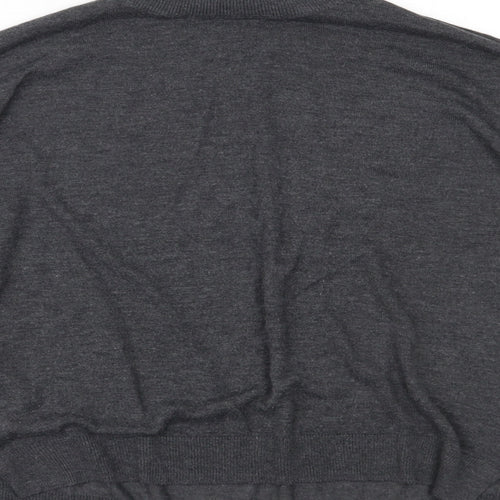 Dorothy Perkins Womens Grey   Basic Blouse Size 12