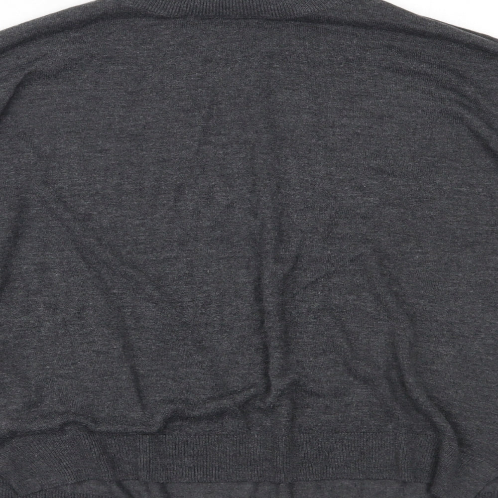 Dorothy Perkins Womens Grey   Basic Blouse Size 12
