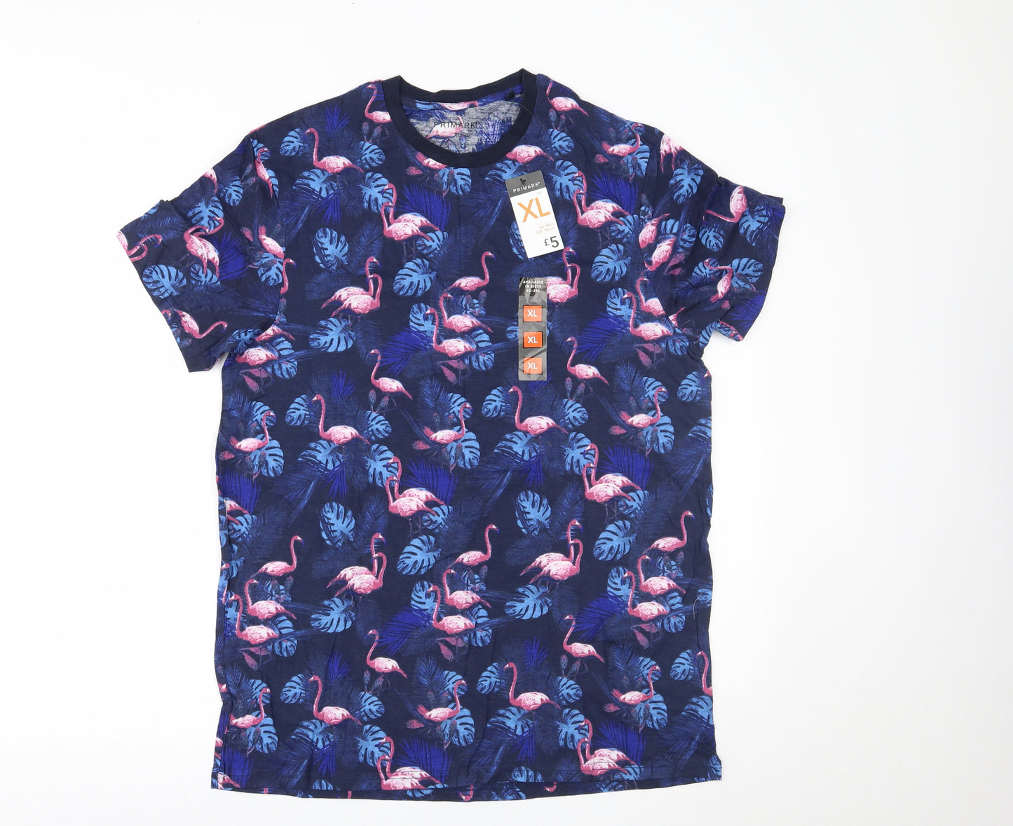 Primark Mens Blue    T-Shirt Size XL