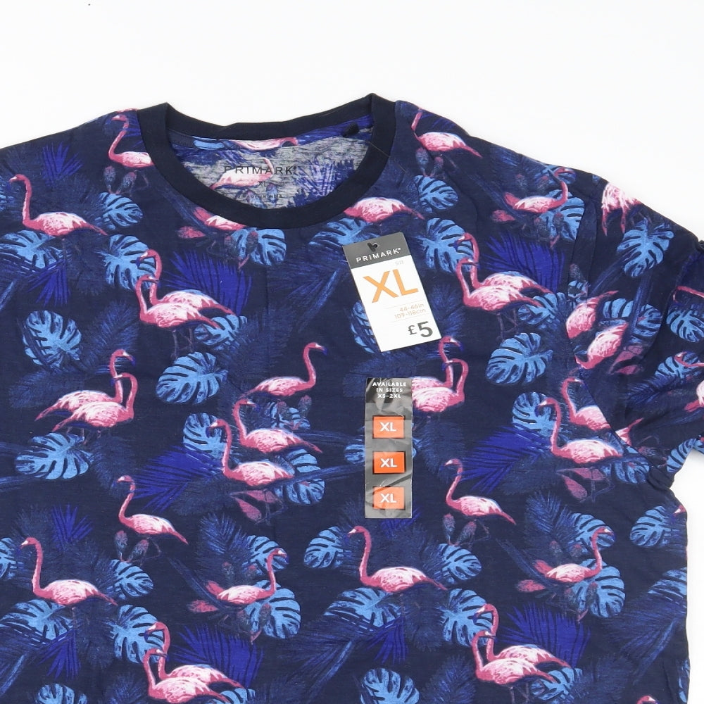 Primark Mens Blue    T-Shirt Size XL