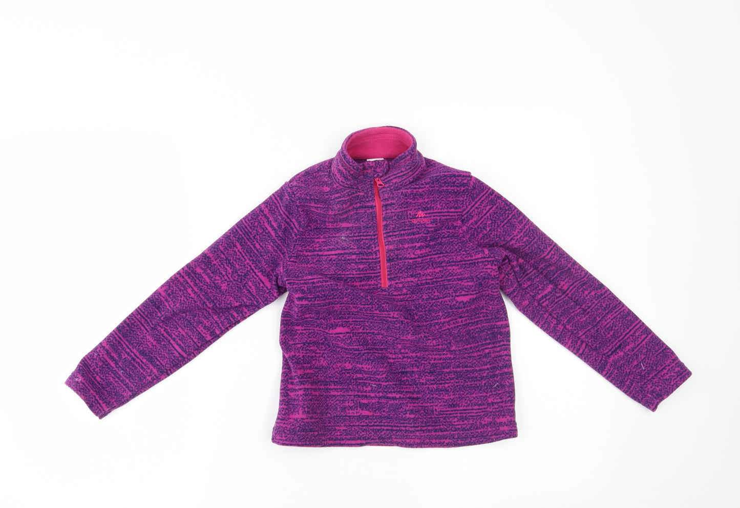 Quechua Girls Purple   Pullover Jumper Size 5-6 Years