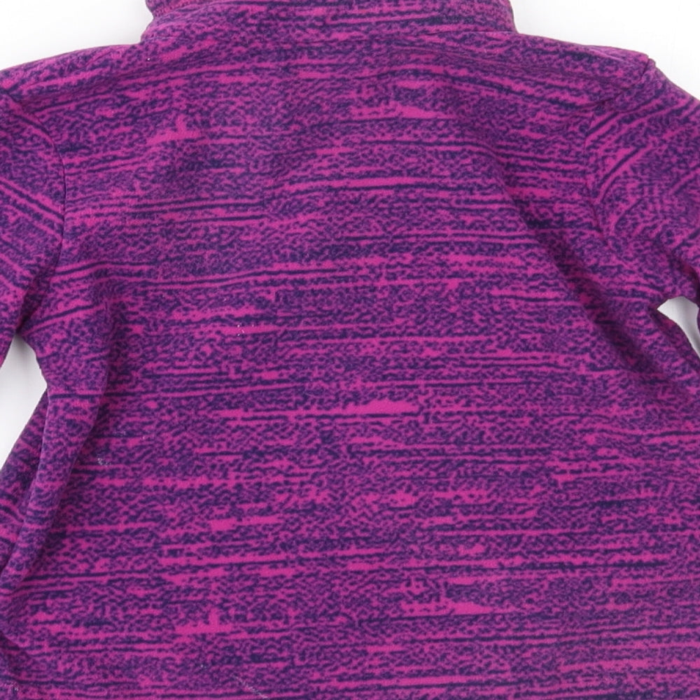 Quechua Girls Purple   Pullover Jumper Size 5-6 Years