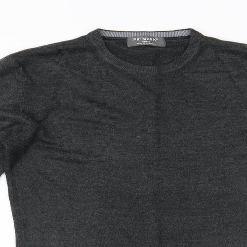 Primark Womens Grey   Pullover Jumper Size S