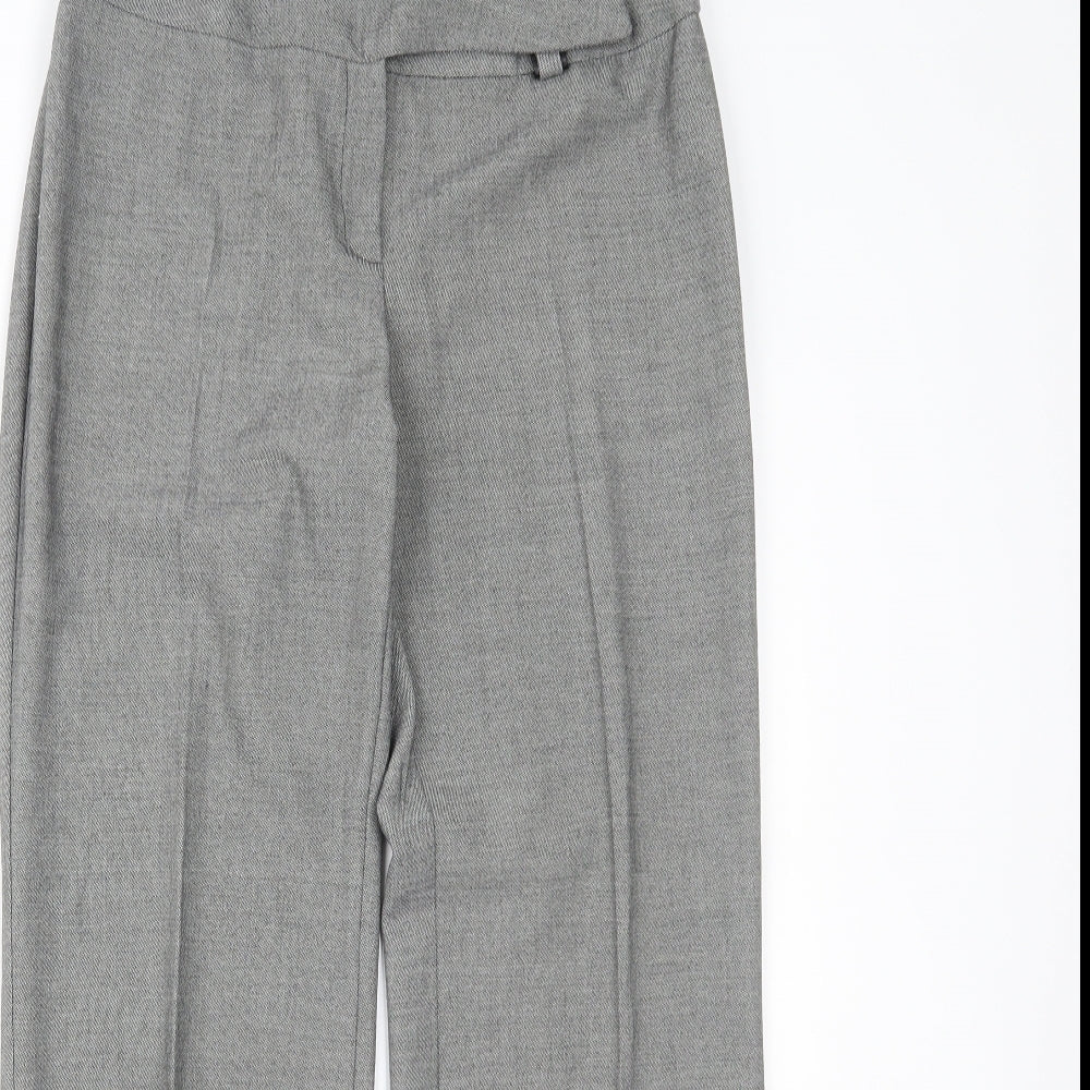 Marks and Spencer Womens Grey   Trousers  Size 10 L27 in