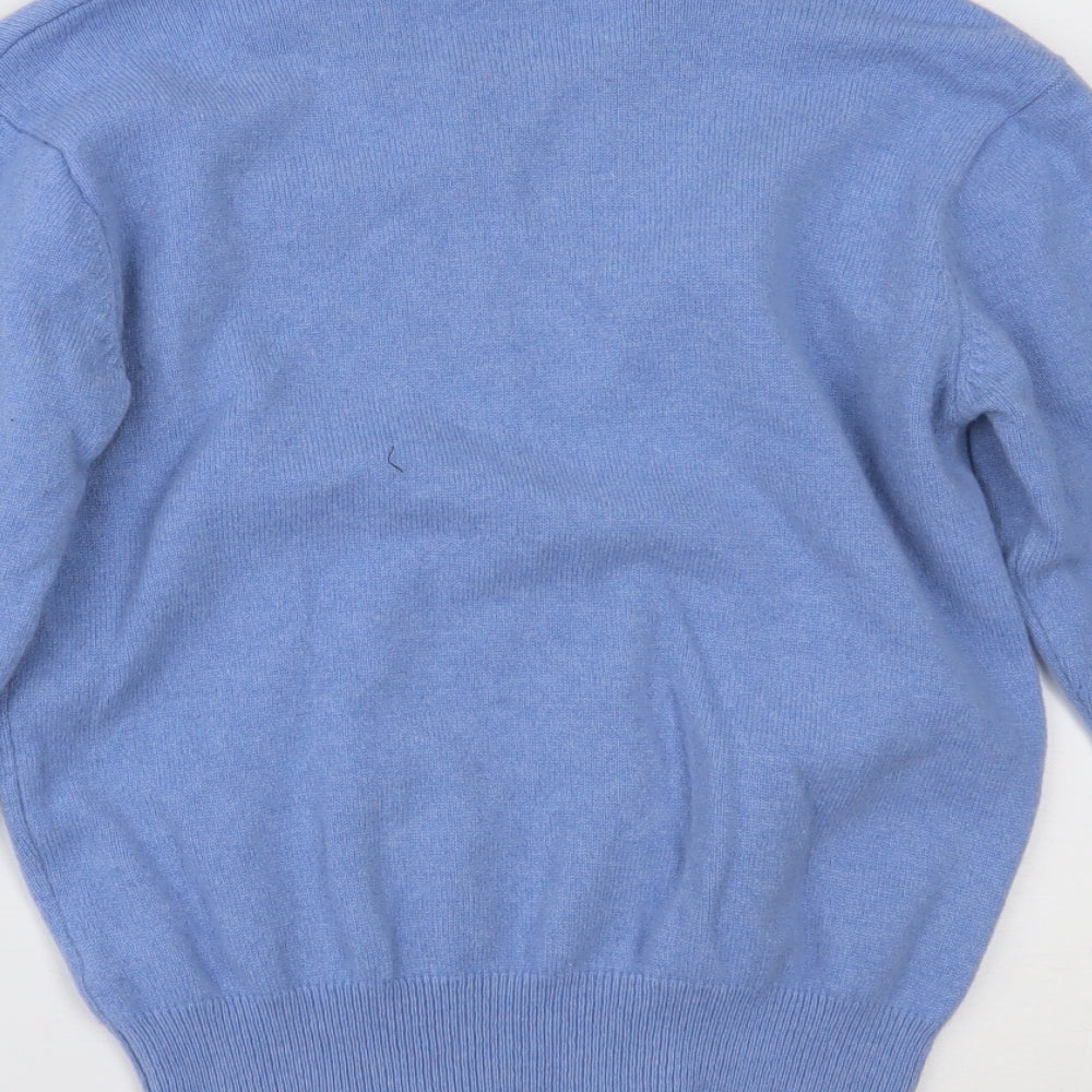 The House of Bruar Womens Blue   Pullover Jumper Size S