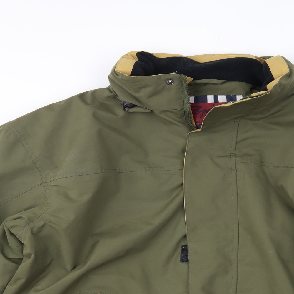 Rydale Mens Green   Bomber Jacket Coat Size L